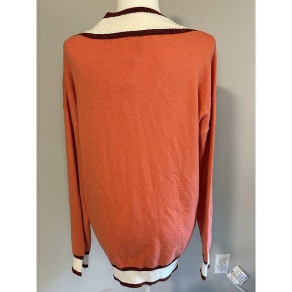 NWT Vici Collection Buckingham Varsity Sweater Size Medium - Picture 5 of 9
